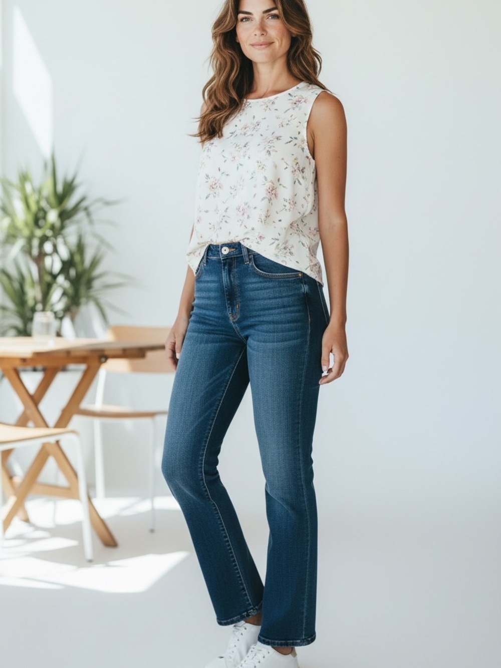 Judy Blue Meryl High Waist Straight Fit Jeans